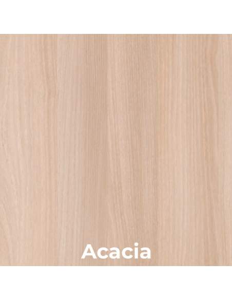 Mesa de oficina Aneto de madera de acacia