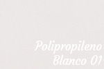 Color bancada para sala de espera Polipropileno blanco 01