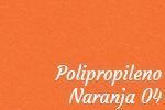 Color silla estudio Polipropileno Naranja
