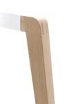 Estructura blanca mesa Timber de forma 5