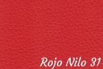 tapizado polipiel roja nilo 31